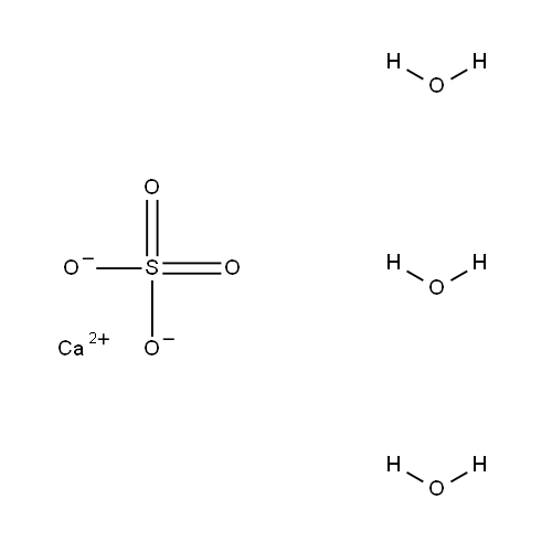 Calcium Sulfate Structure